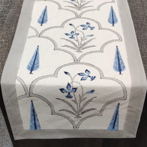 Tokai home Hand block printed Table Runner 5