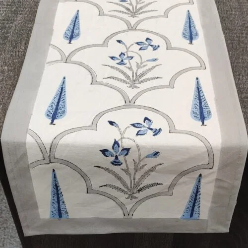 Tokai home Hand block printed Table Runner 5