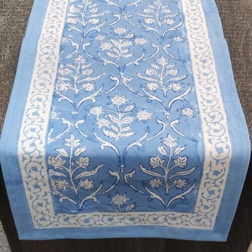 Tokai home Hand block printed Table Runner 6